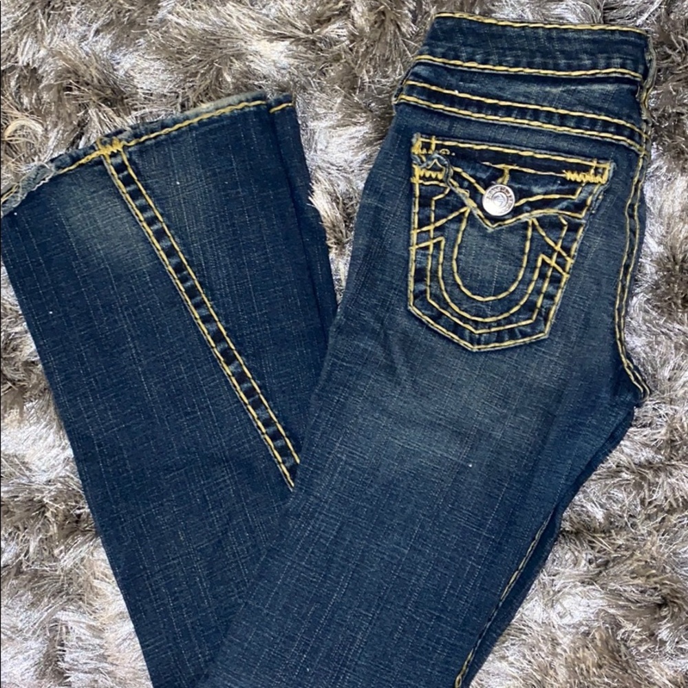 True Religion - Super T stitched “Joey” Jean